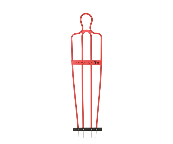 Mur piłkarski AirFlow, 180cm, Pasywny obrońca Czerwony