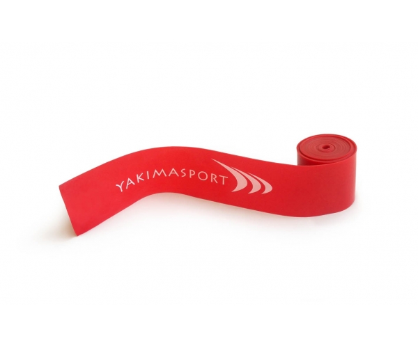 FLOSS BAND - Taśma guma 1mm CZERWONA