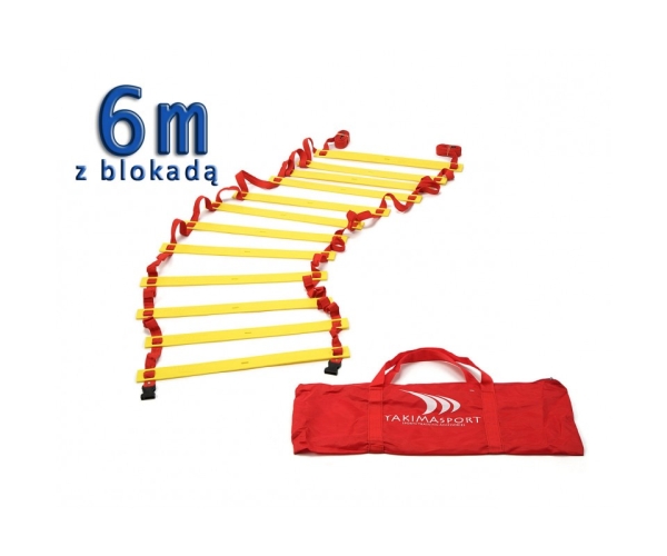 Drabinka koordynacyjna 6 m z blokadą szczebli