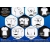 DRES JOMA GRAFITY III TOP JR + NADRUK